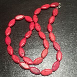 Red Stone Necklace